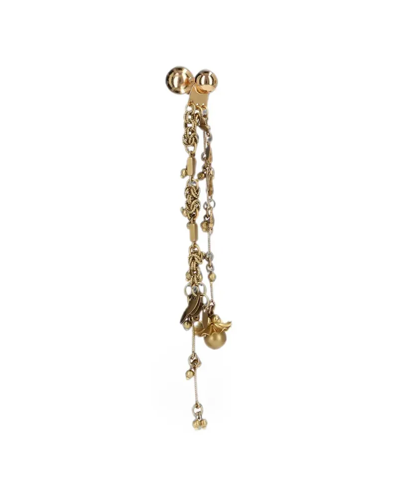 Dries van Noten Ohrstecker mit Anhänger - Gold Gold