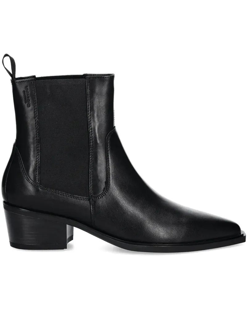 Vagabond Kelsey Stiefel mit spitzer Kappe 40mm - Schwarz Schwarz