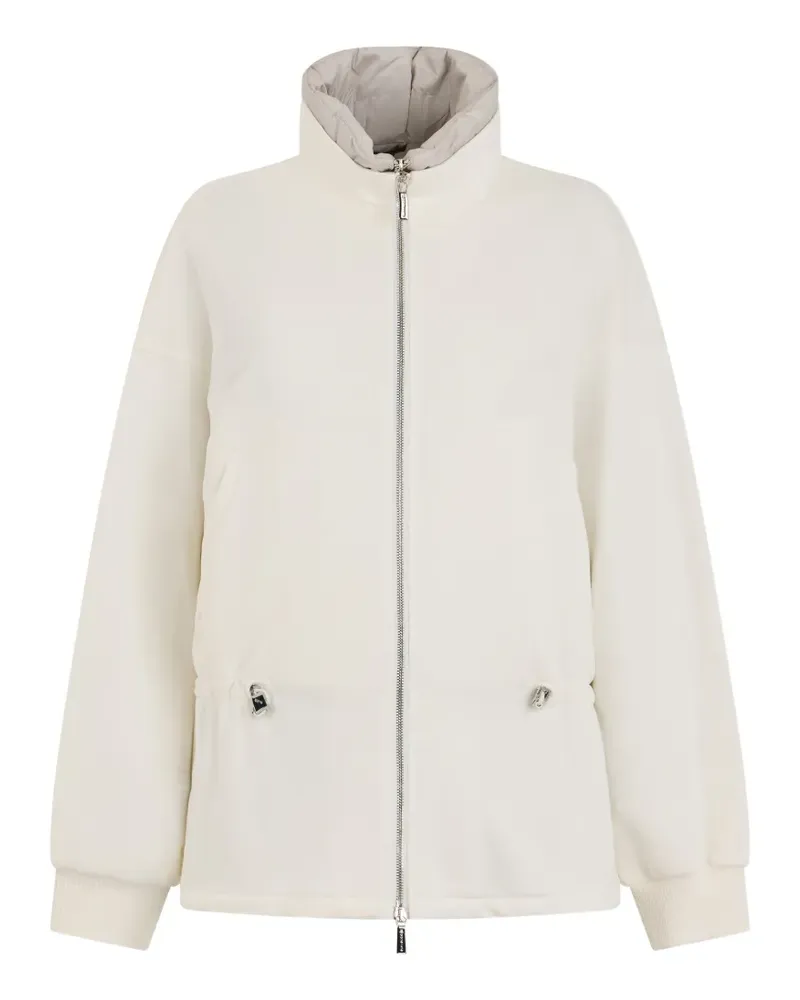 MOORER high-neck bomber jacket - Nude Nude