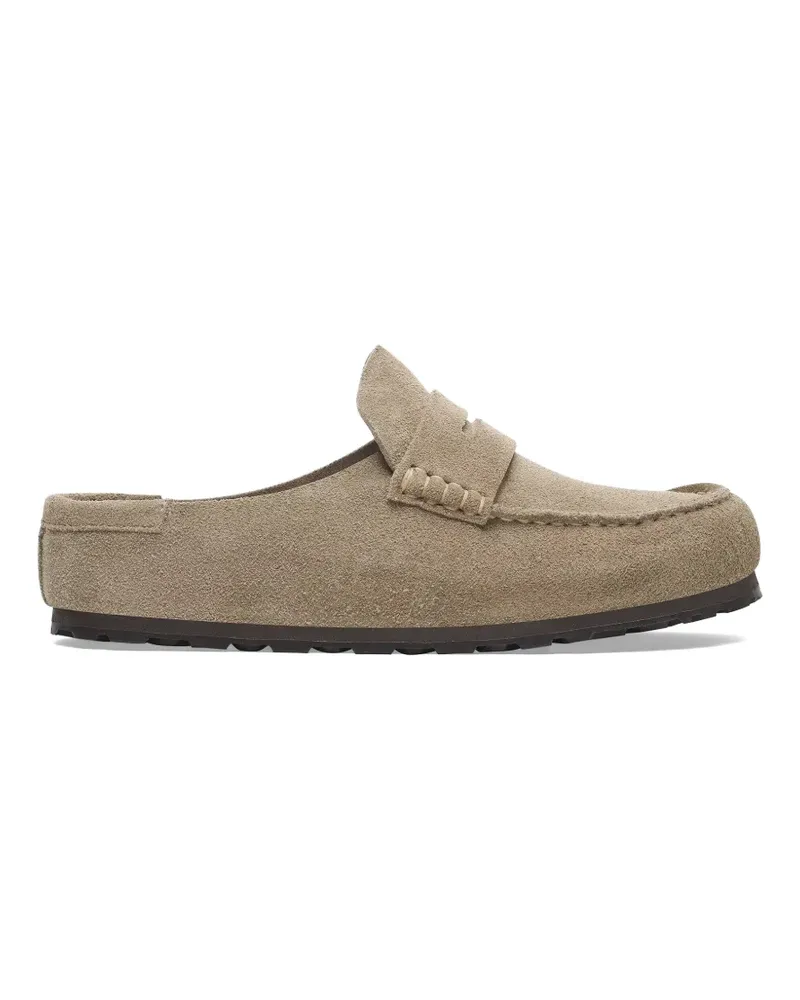 Birkenstock Naples suede loafers - Nude Nude