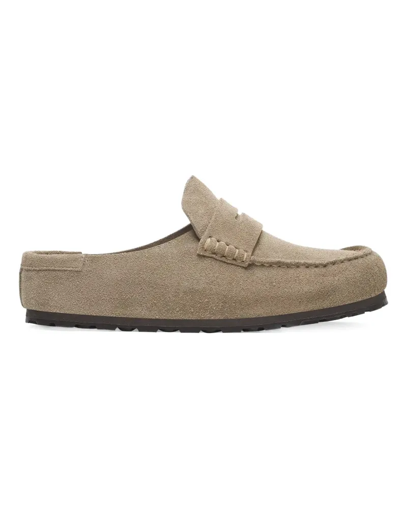 Birkenstock Naples suede loafers - Nude Nude