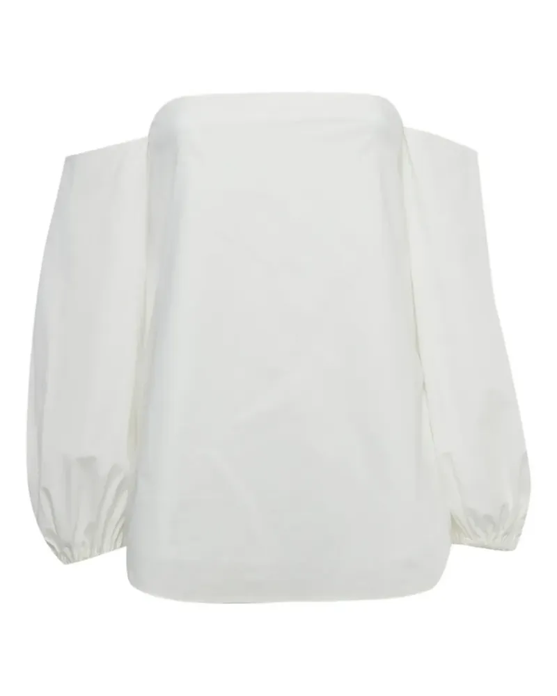 Theory Laureema off-shoulder blouse - Weiß Weiß