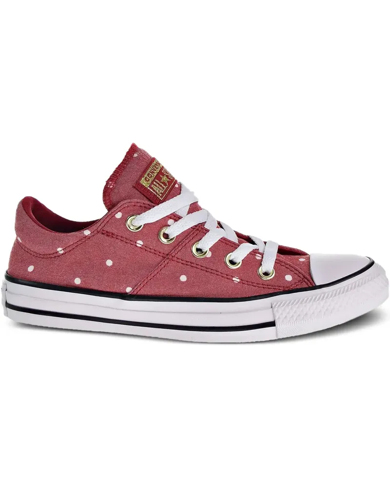 Converse Chuck Taylor All Star Sneakers mit Polka Dots - Rot Rot