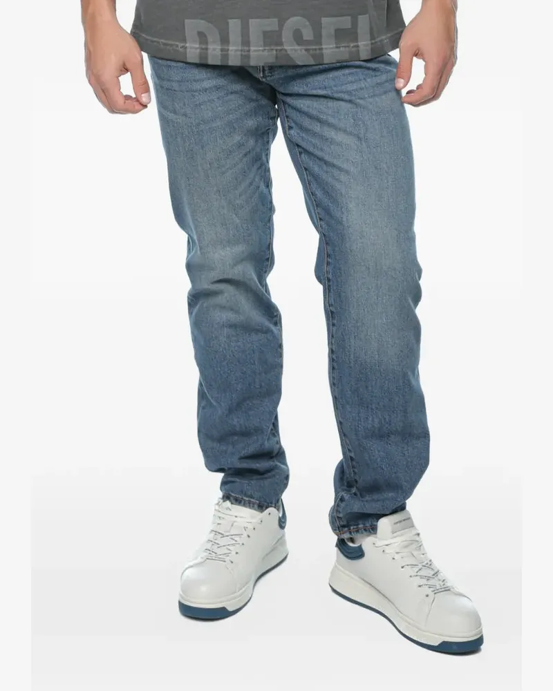 Armani Exchange five-pocket straight-leg jeans - Blau Blau
