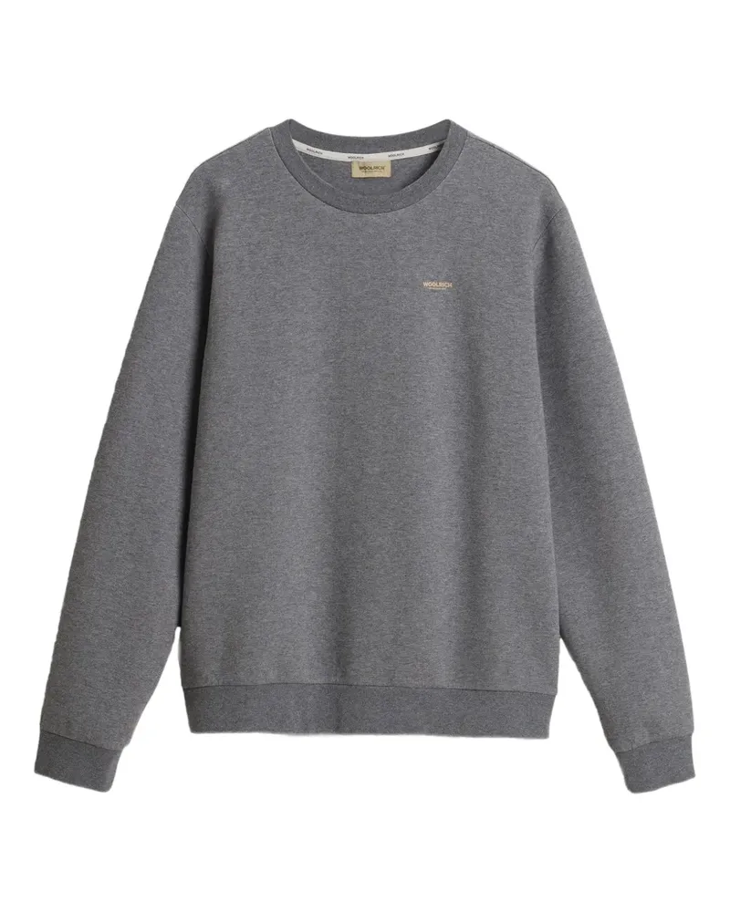 Woolrich Sweatshirt mit Rundhalsausschnitt - Grau Grau