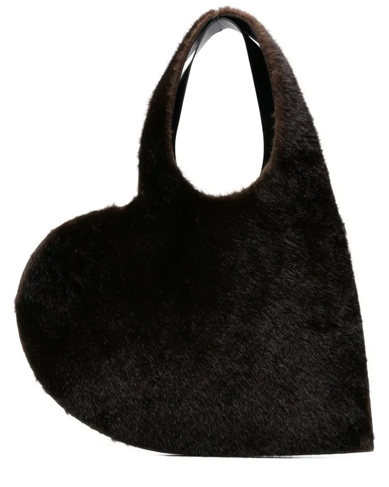 COPERNI Tote Bag in Herzform - Braun Braun