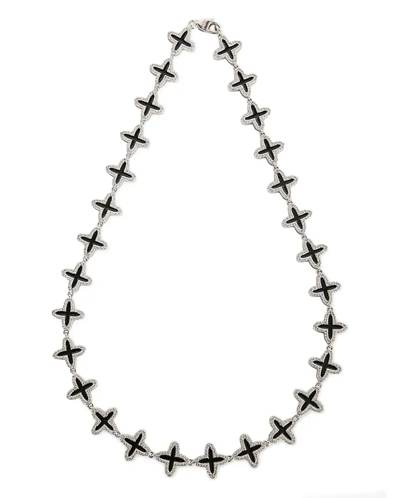 DARKAI Clover Halskette - Silber Silber