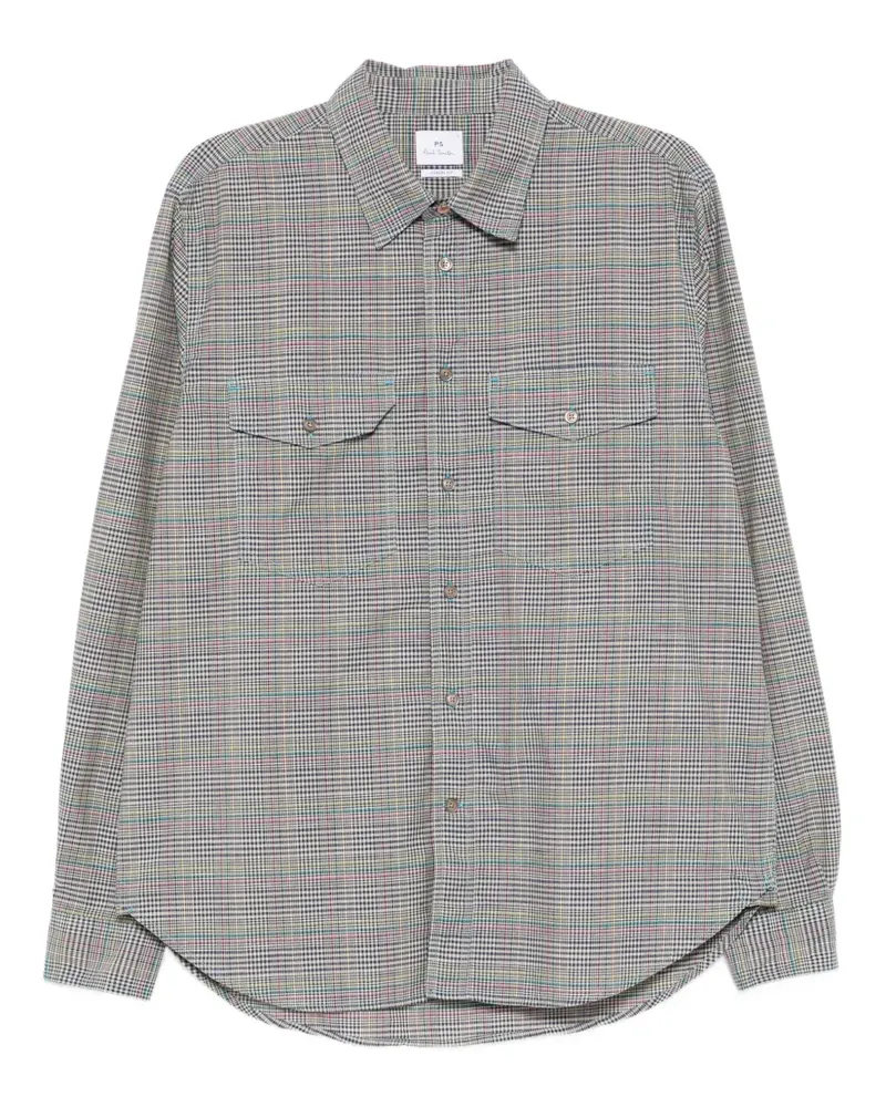 Paul Smith Kariertes Hemd - Grau Grau
