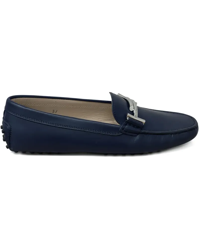 TOD'S leather loafers - Blau Blau