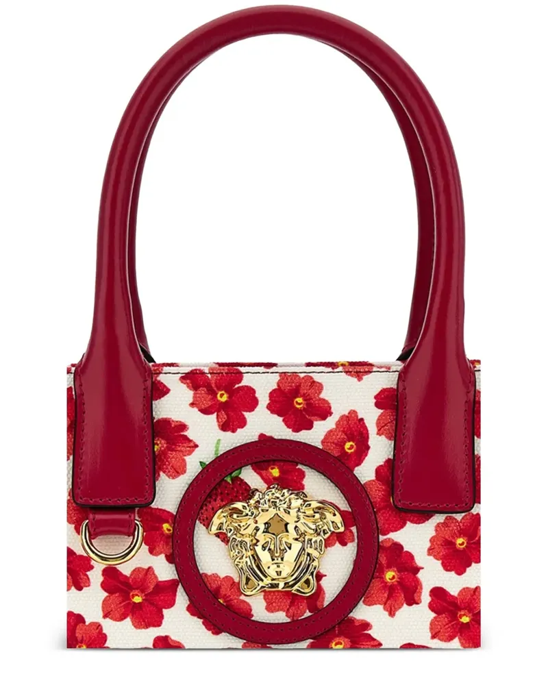Versace Handtasche mit Medusa - Weiß Weiß