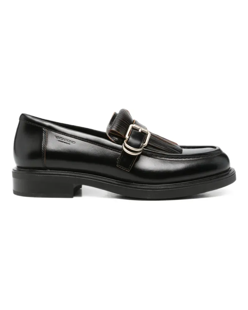 Vagabond Loafer mit Zierlasche - Schwarz Schwarz