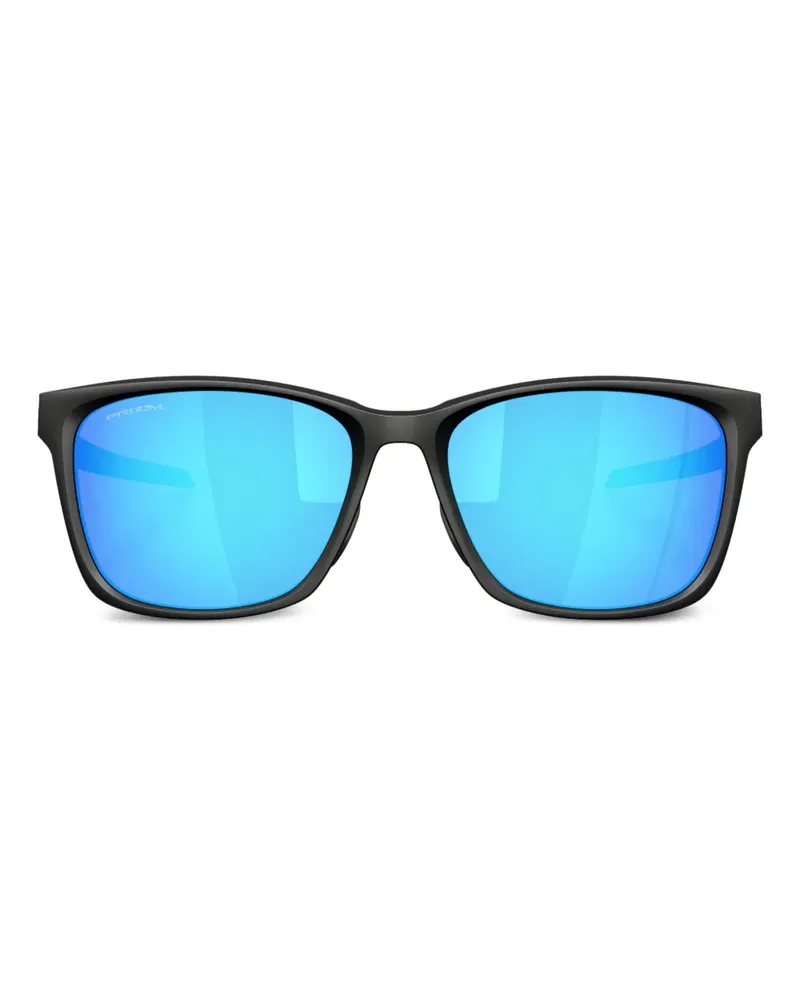 Oakley Sonnenbrille mit eckigem Gestell - Schwarz Schwarz
