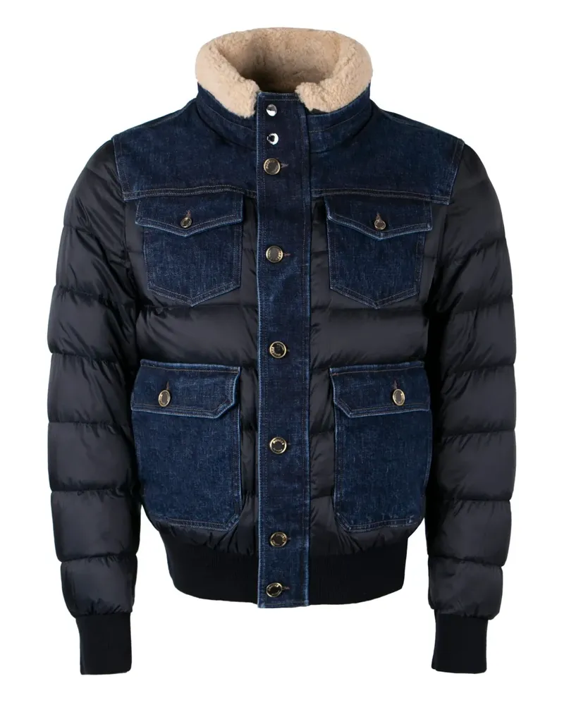 MOORER Petrone Jacke - Blau Blau