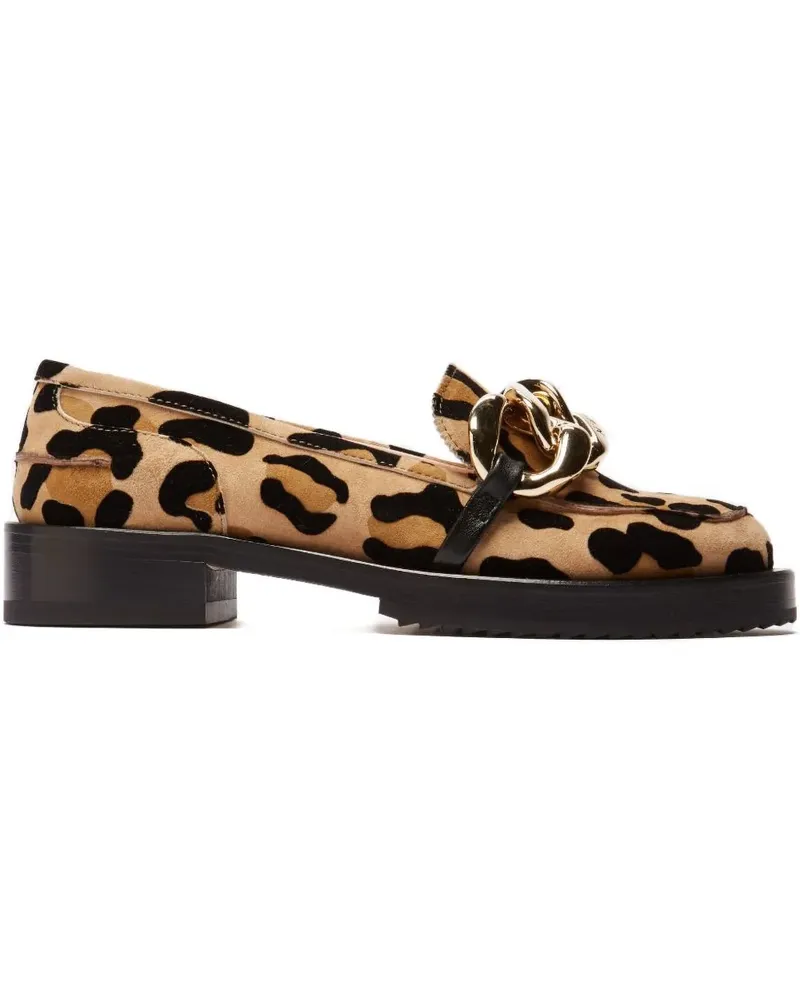 N° 21 Loafer mit Print - Nude Nude