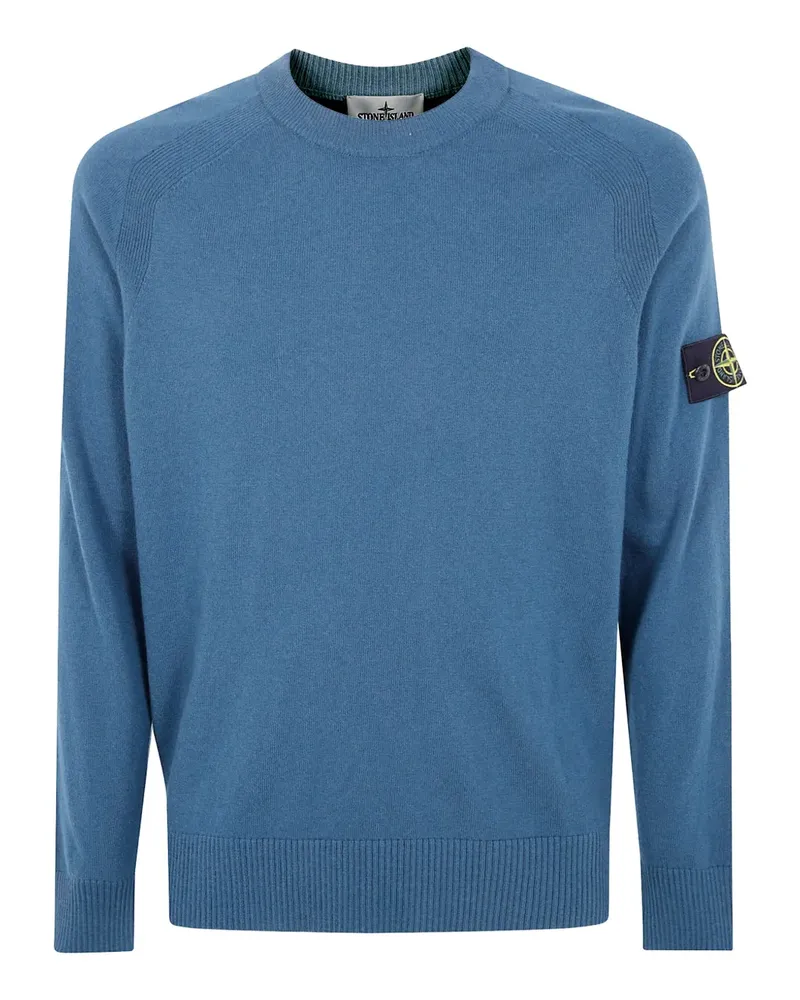 Stone Island Pullover mit Raglanärmeln - Blau Blau
