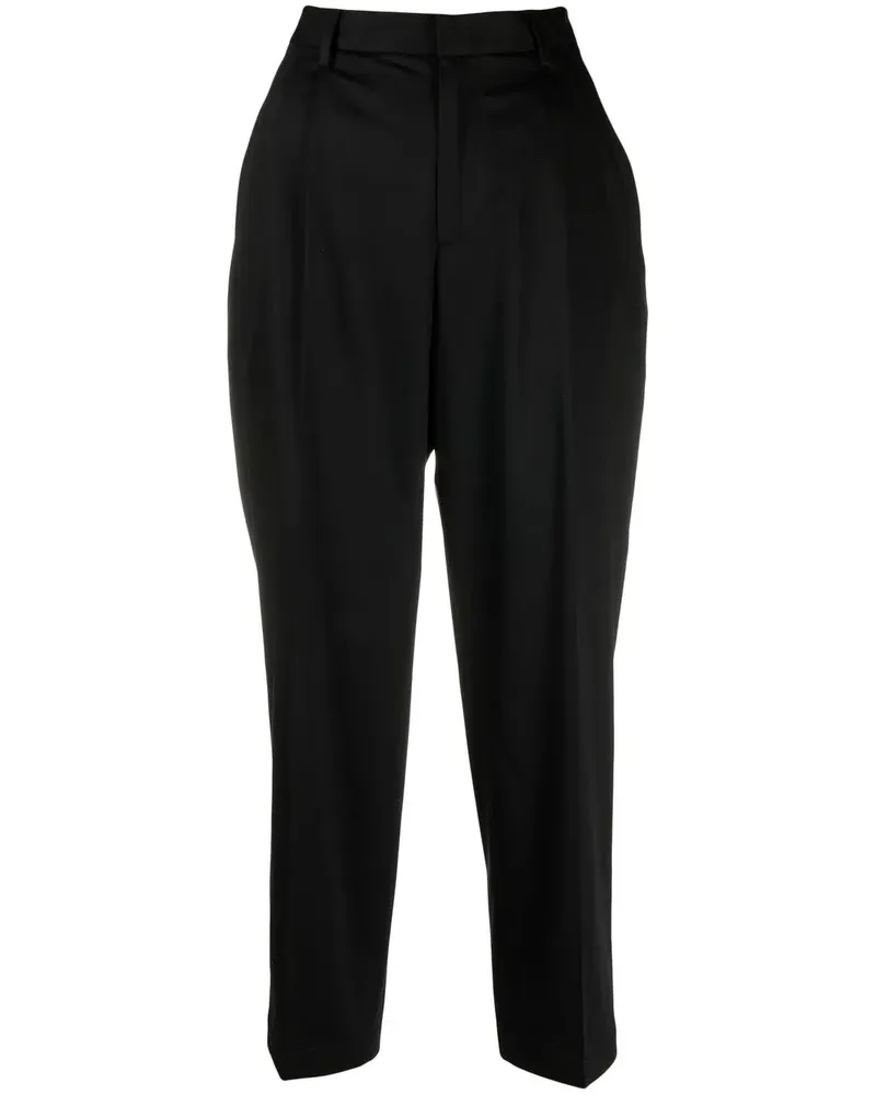 Woolrich Tapered-Hose mit Abnähern - Schwarz Schwarz