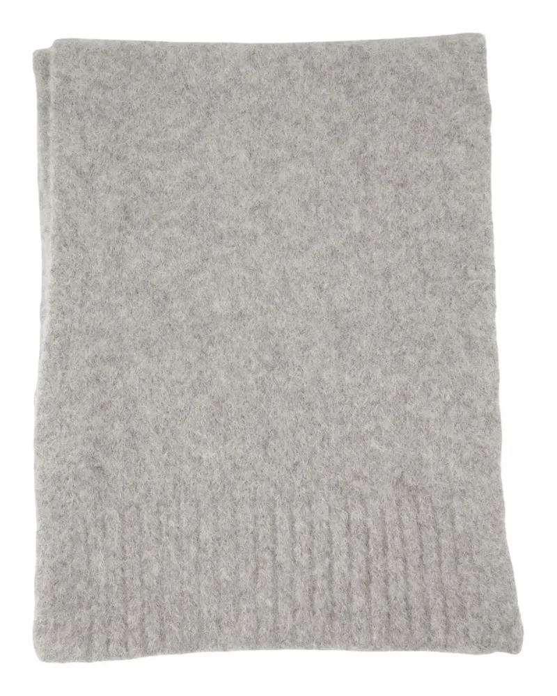 Samsøe & Samsøe Gestrickter Sajeanne Schal - Grau Grau