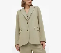 Geknöpftes Ramona Sakko - Grün