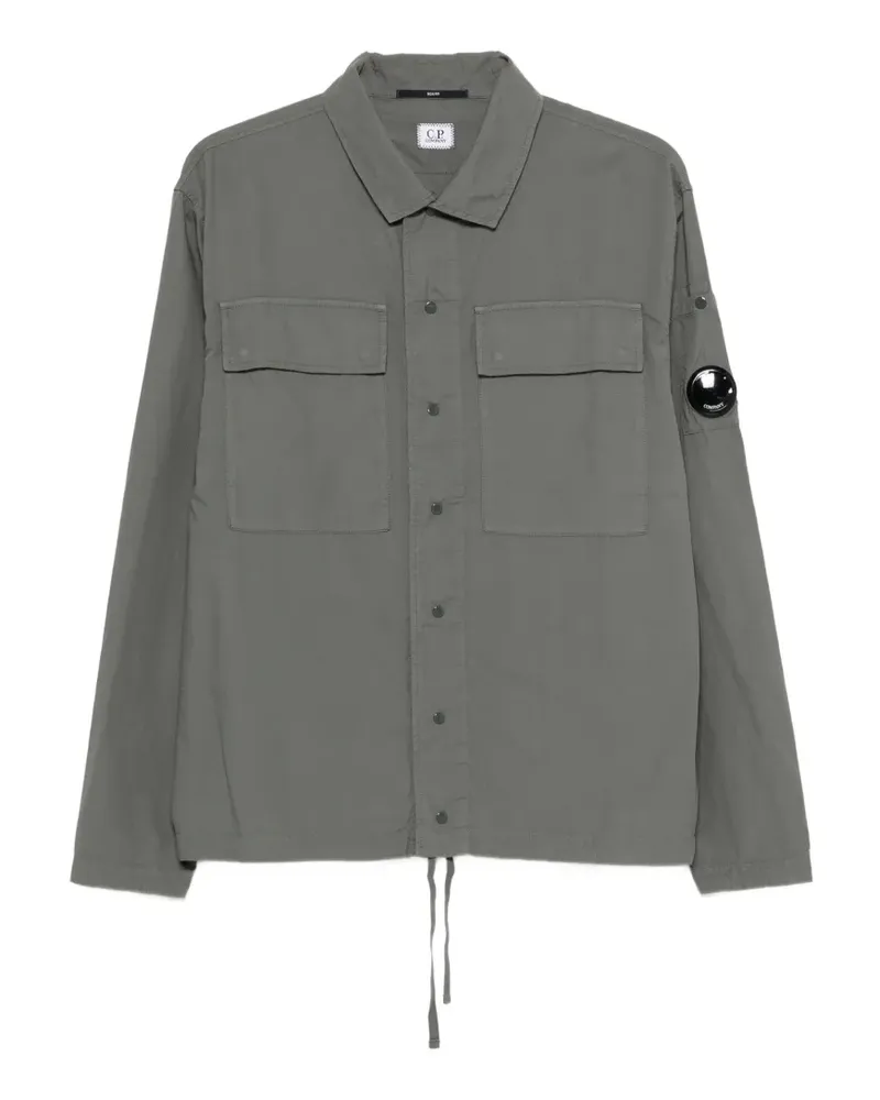 C.P. Company patch pocket shirt - Grau Grau