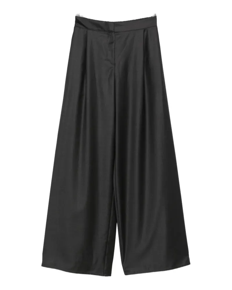 Dušan Hose mit Bundfalten - Grau Grau