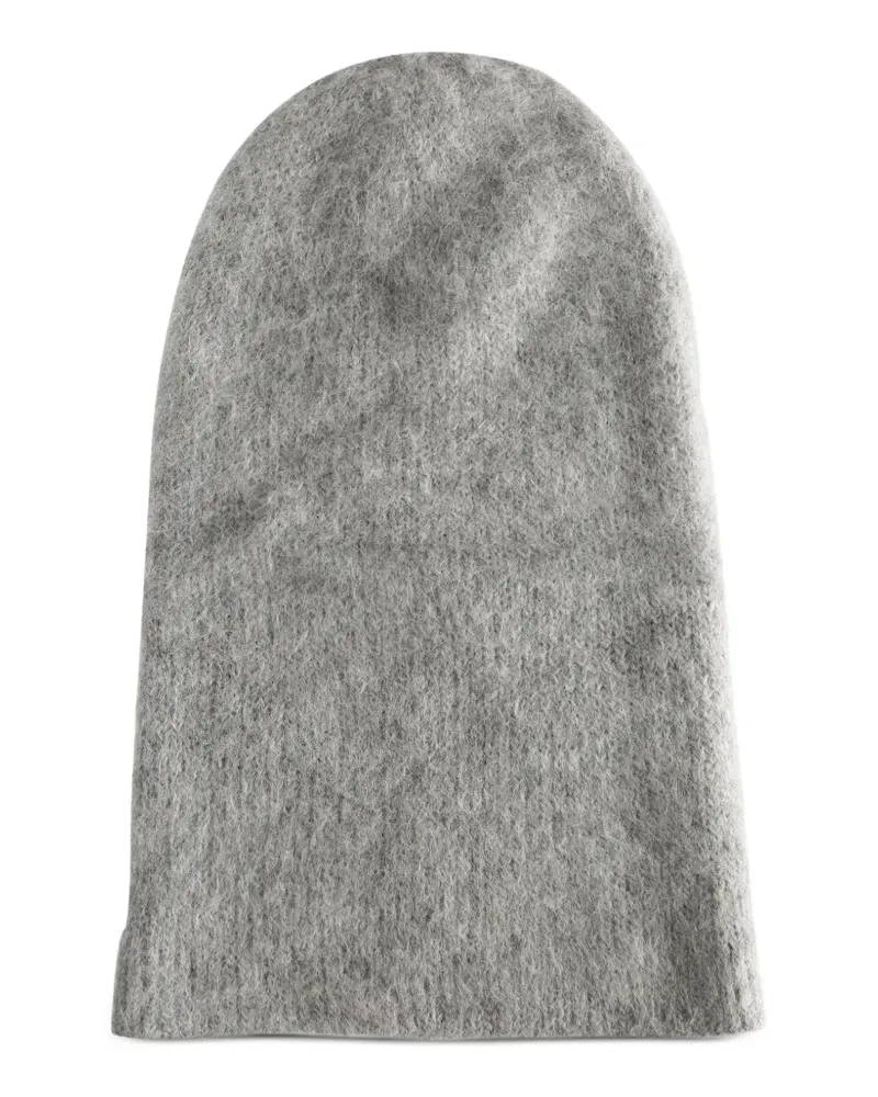 The Elder Statesman knitted hat - Grau Grau