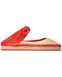 Jimmy Choo Gewebte Reka Espadrilles Rot