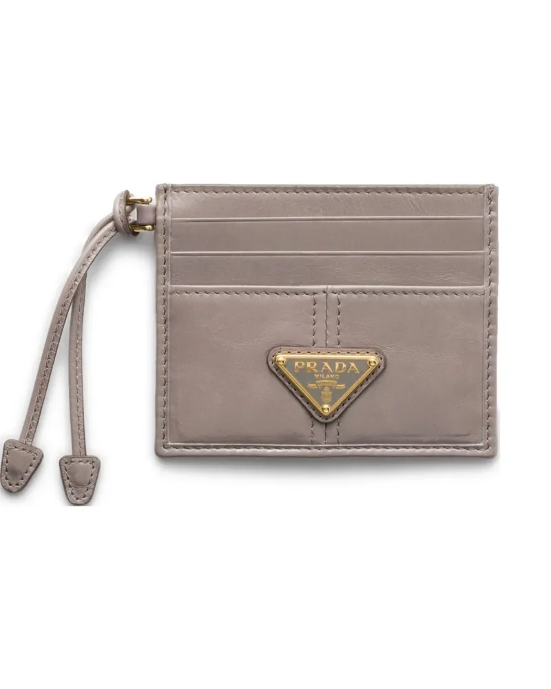 Prada Klassisches Kartenetui - Grau Grau