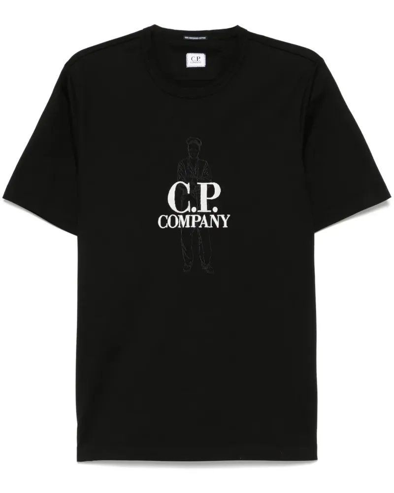 C.P. Company British Sailor T-Shirt - Schwarz Schwarz
