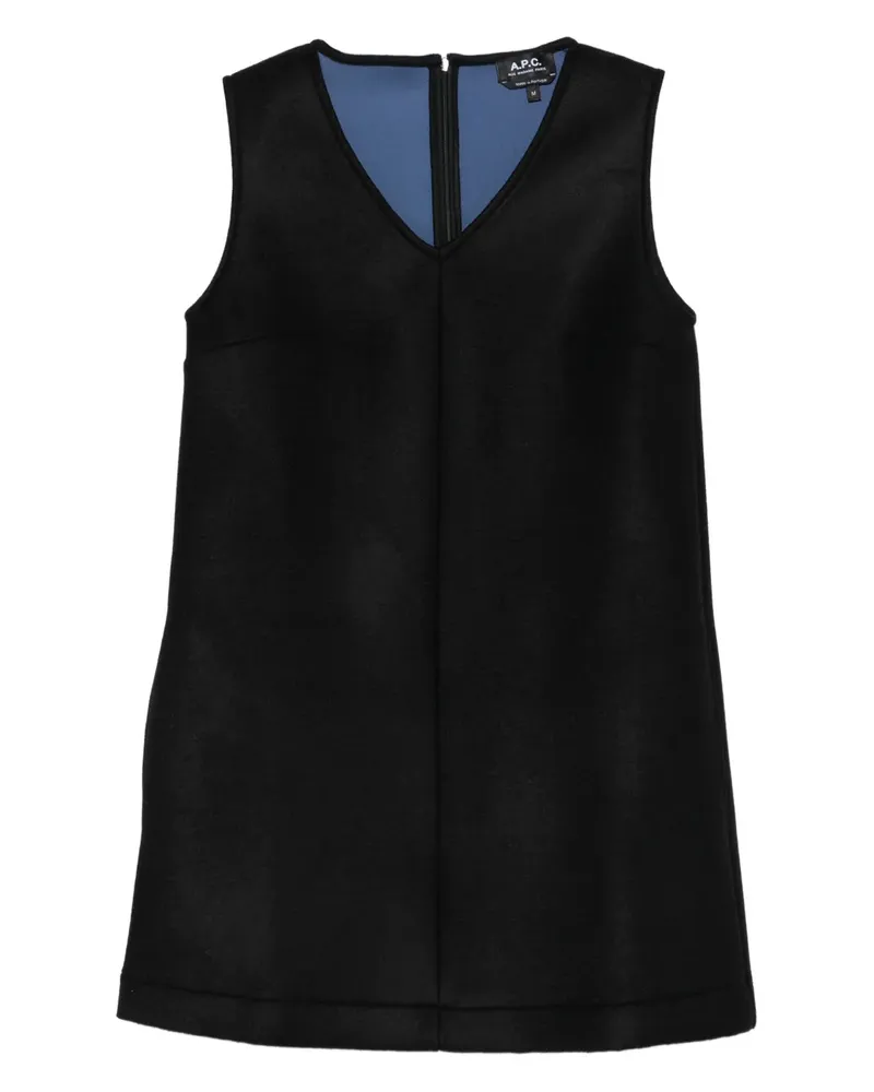 A.P.C. Gabby Kleid - Schwarz Schwarz