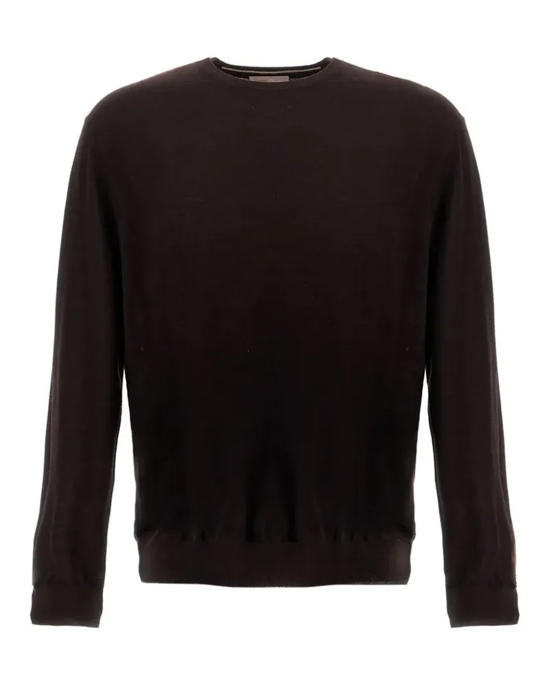 Herno Resort stocking-stitched sweater - Braun Braun