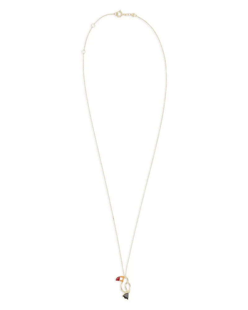 Aliita 9kt Tucan Gelbgoldhalskette Gold