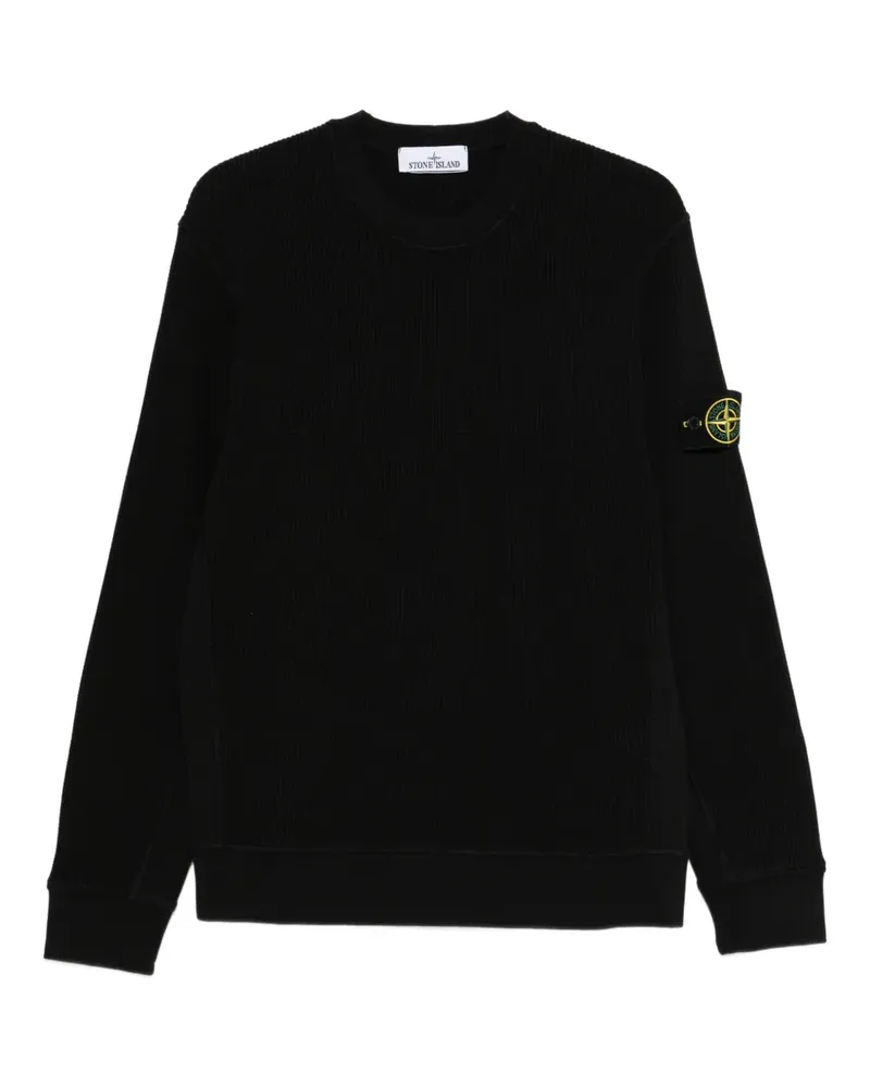Stone Island crew-neck sweatshirt - Schwarz Schwarz
