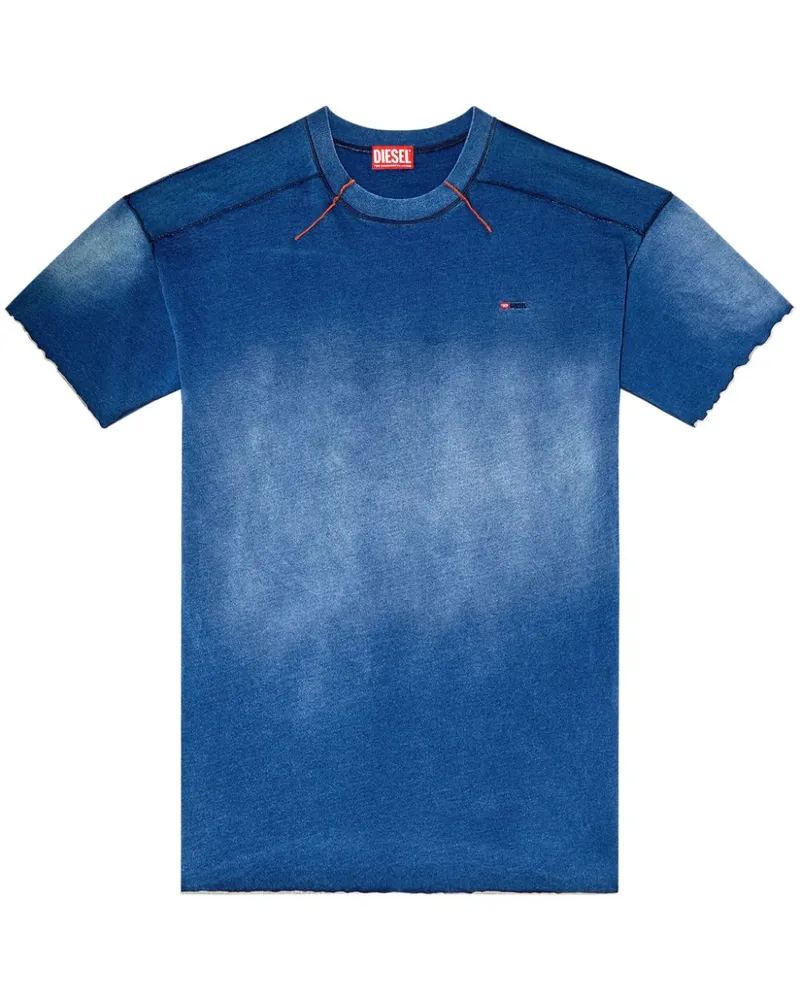 Diesel T-Crao-Boxt T-Shirt - Blau Blau