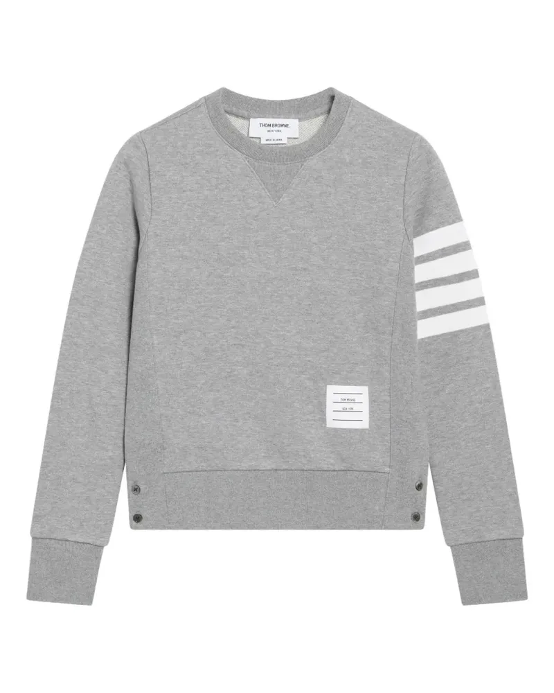 Thom Browne Classic Loopback 4-Bar Sweatshirt - Grau Grau