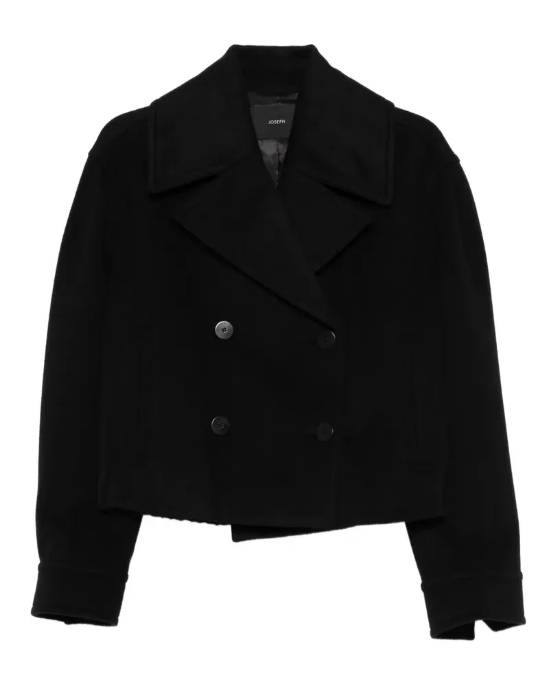 Joseph Doppelreihige Cropped-Jacke - Schwarz Schwarz