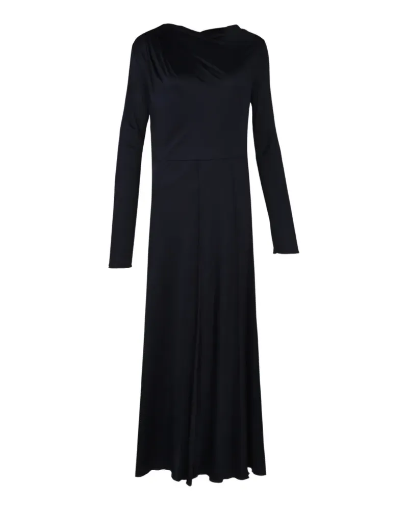 Fabiana Filippi Drapiertes Maxikleid - Blau Blau