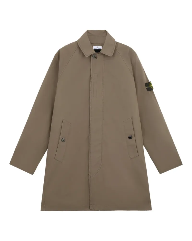 Stone Island Geknöpfter Mantel - Nude Nude