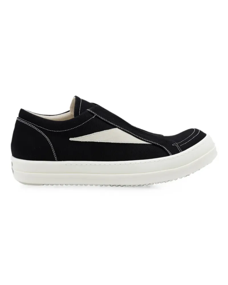 DRKSHDW by Rick Owens laceless slip-on sneakers - Schwarz Schwarz