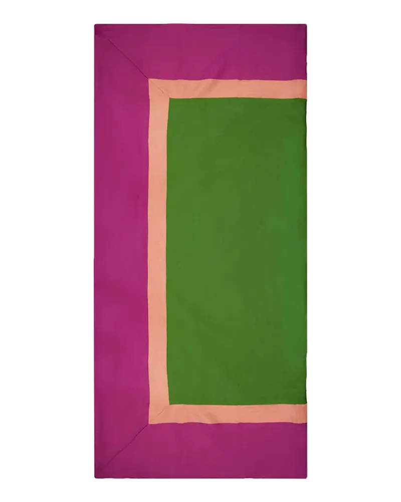 La DoubleJ Tischdecke mit geometrischem Print - Rosa Rosa