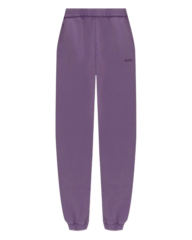 ATTICO logo-embroidered track pants - Violett Violett
