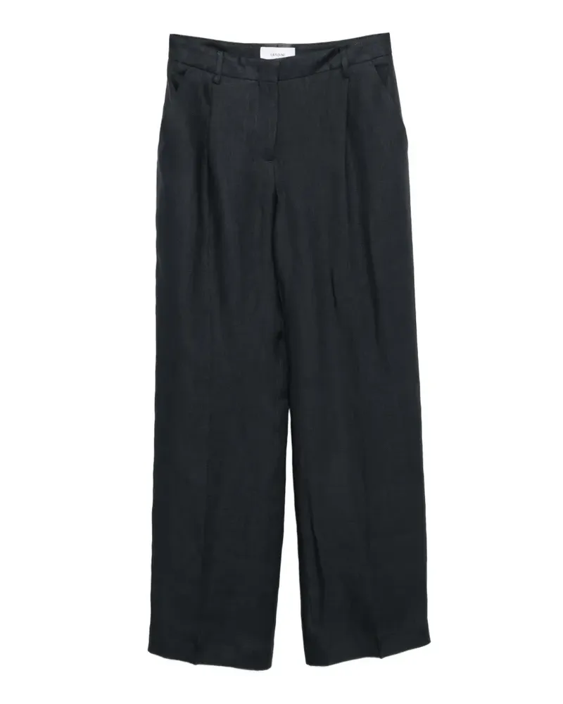 LARDINI Plissierte Hose - Blau Blau