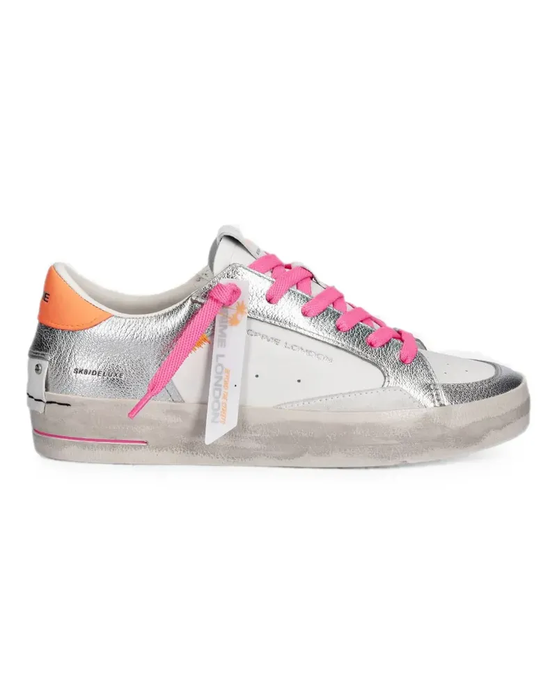 Crime Skate Deluxe Sneakers - Silber Silber