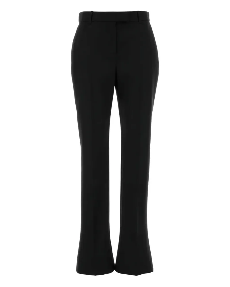 Alexander McQueen wool flared trousers - Schwarz Schwarz