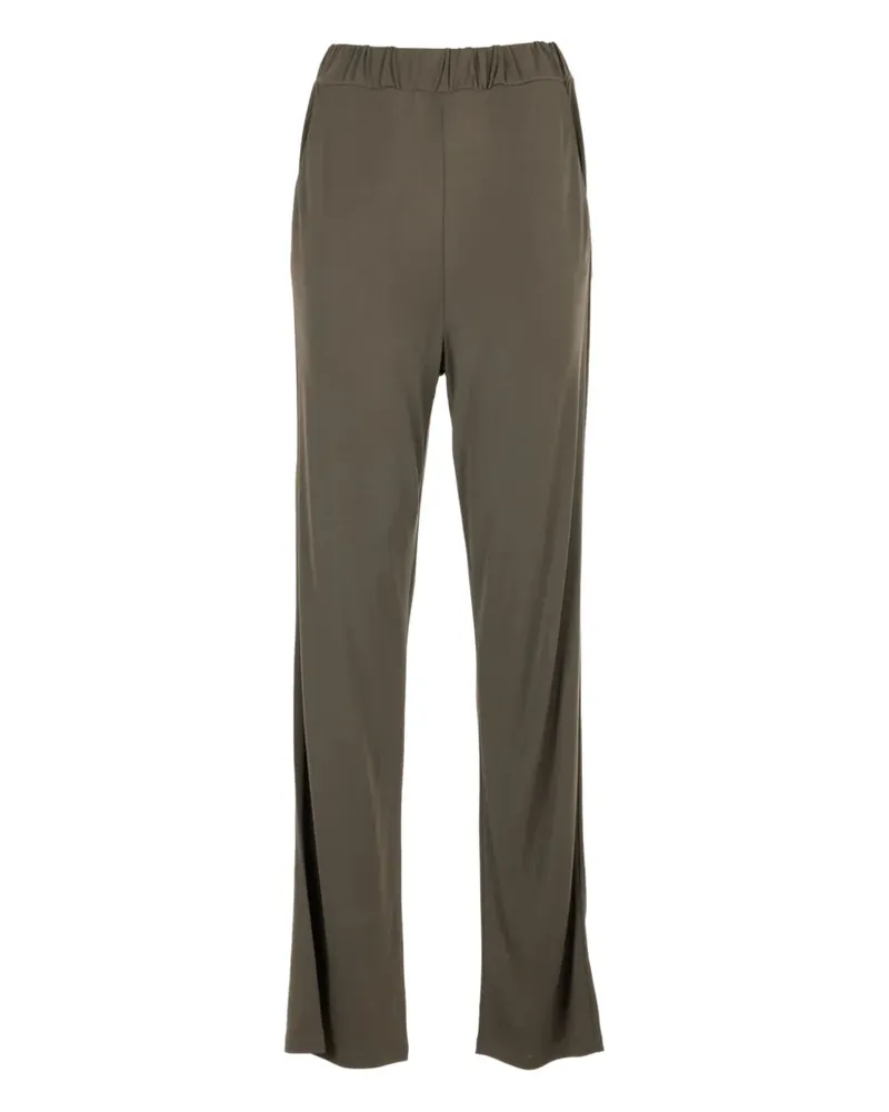 Max Mara Hose mit elastischem Bund - Grün Grün