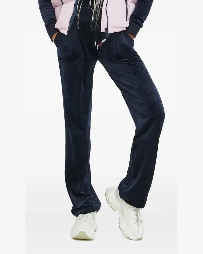 Juicy Couture Jogginghose mit Velours-Taschen - Blau Blau