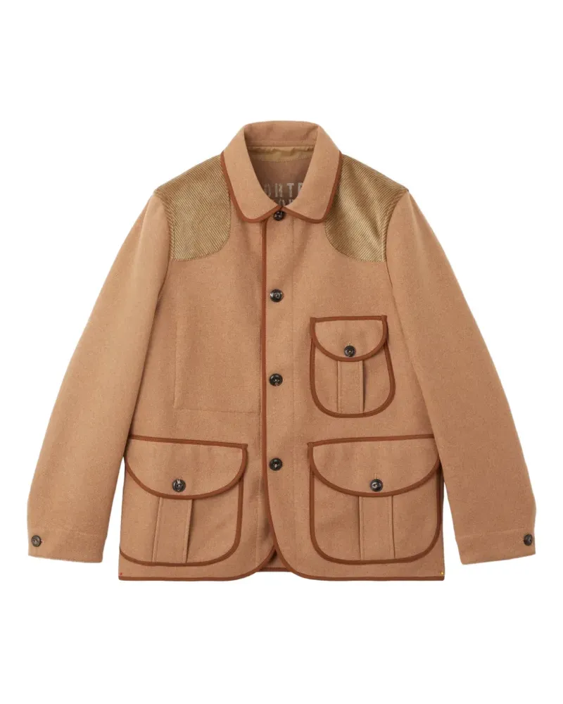 Fortela Bess button-up jacket - Nude Nude