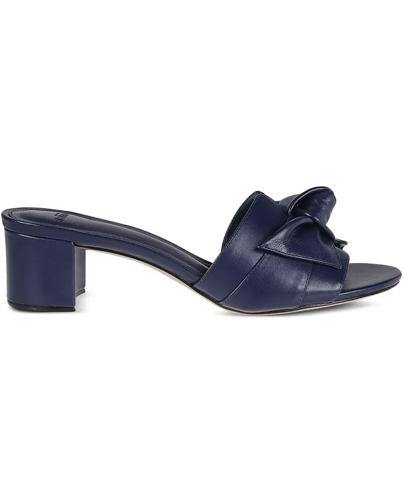 Alexandre Birman Mules mit Blockabsatz - Blau Blau