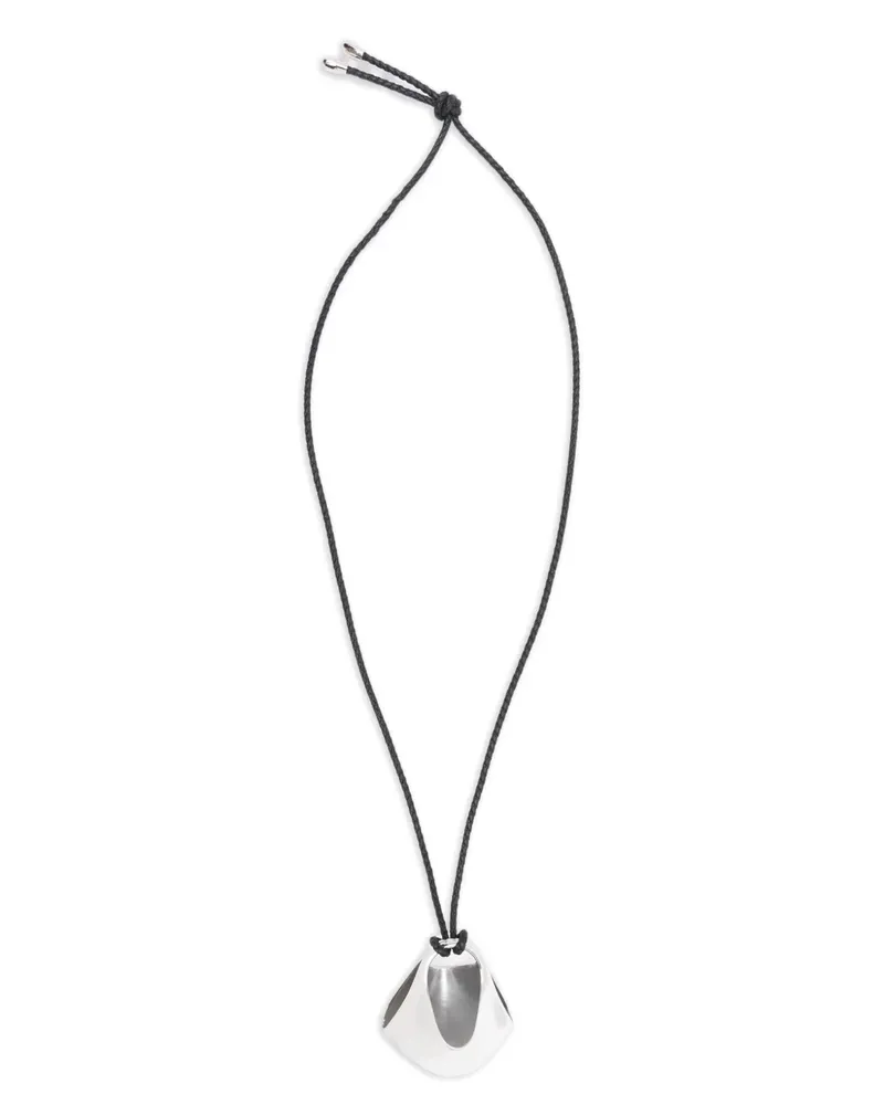 KHAITE medium Lotus pendant necklace - Silber Silber