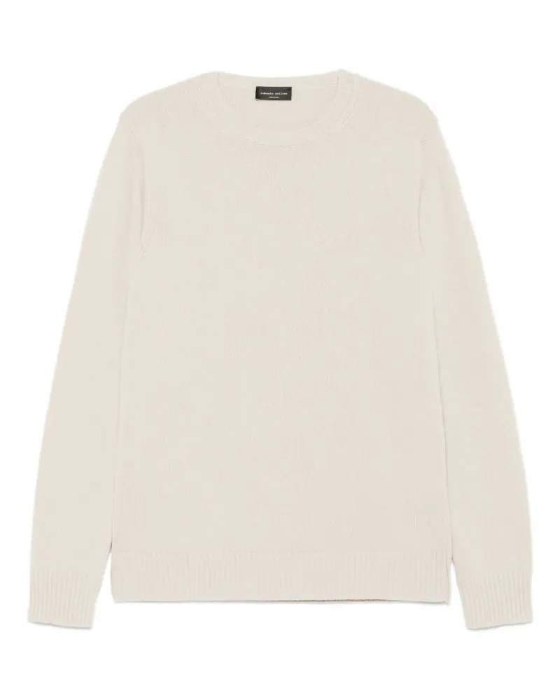 Roberto Collina Pullover mit Rundhalsausschnitt - Nude Nude
