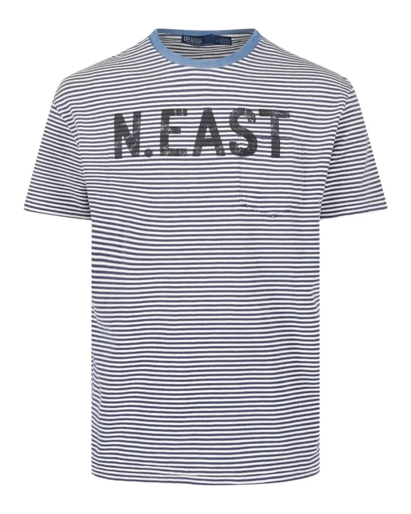 Ralph Lauren Polo Country striped T-shirt - Weiß Weiß